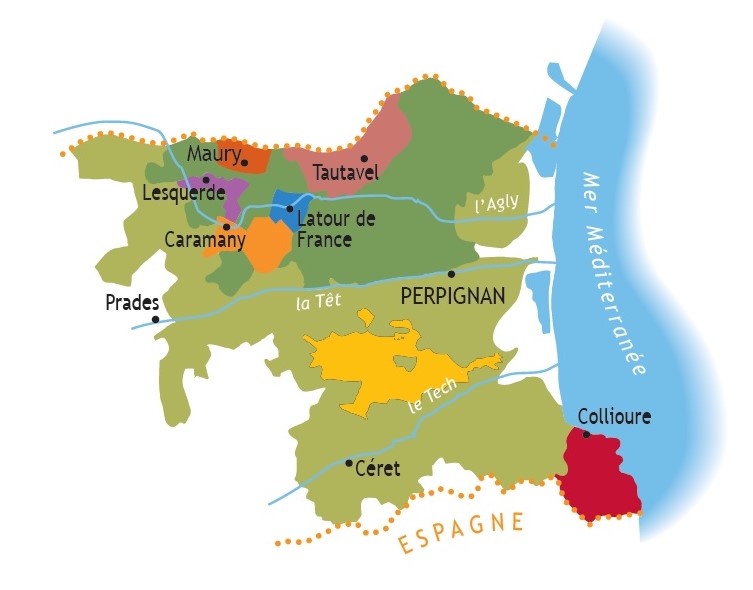 roussillon map